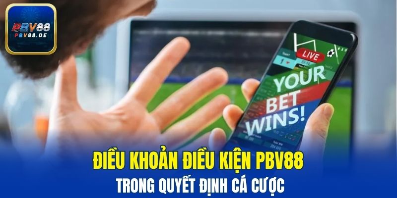 Điều khoản điều kiện PBV88 trong quyết định cá cược 