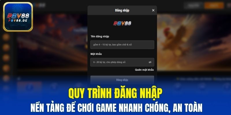 Quy trình đăng nhập nền tảng để chơi game nhanh chóng, an toàn